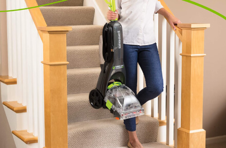 BISSELL Turboclean Powerbrush Pet Upright Carpet Cleaner Machine