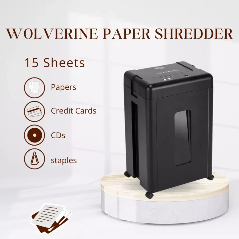 Wolverine Paper Shredder